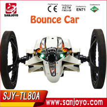 4 Canal Super Cool Rc Car Saltando Robot Car pode Ir Brinquedos de Controle Remoto Com música SJY-TL-80A